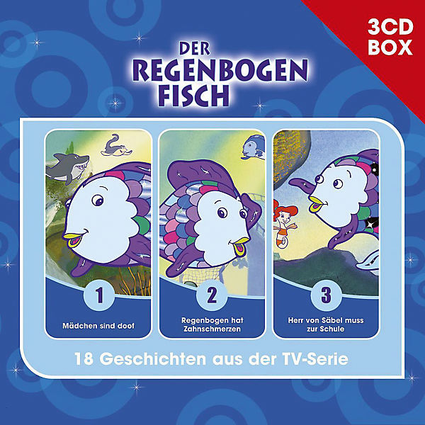 CD Der Regenbogenfisch - 3er Box (Folgen 1,2,3)