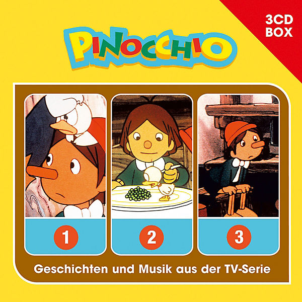CD Pinocchio 3er Hörspielbox