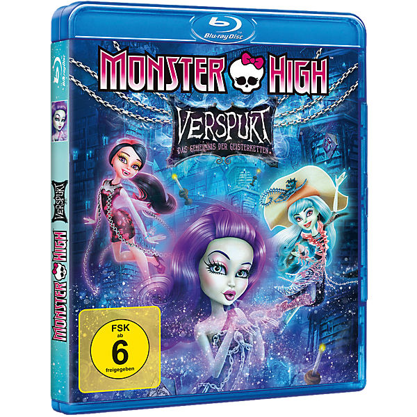 BLU-RAY Monster High: Verspukt - Das Geheimnis der Geisterketten