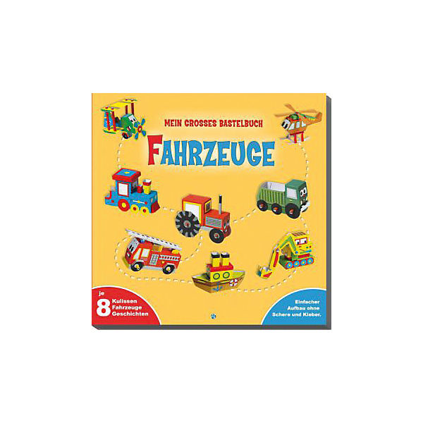 Mein großes Bastelbuch Fahrzeuge