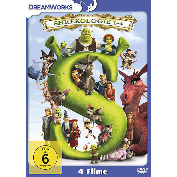 DVD Shrek Quadrilogy