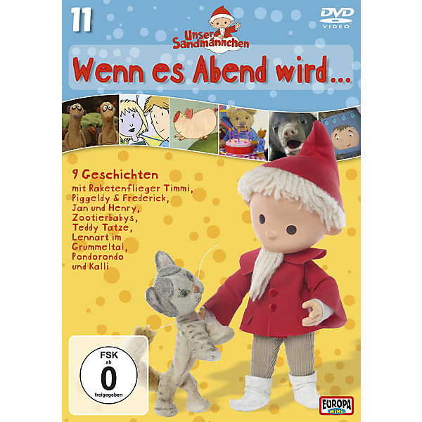DVD Unser Sandmännchen 11 - Wenn es Abend wird