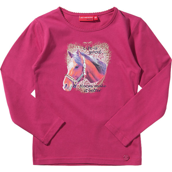 SALT AND PEPPER Langarmshirt für Mädchen