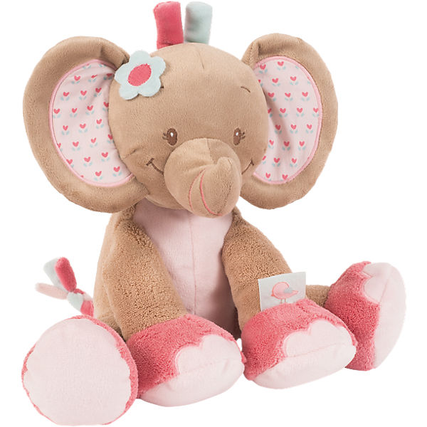 Plüschtier Elefant Rose, Charlotte & Rose, 36 cm