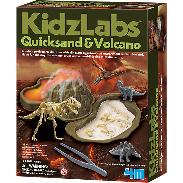 Experimentierset Treibsand und Vulkane