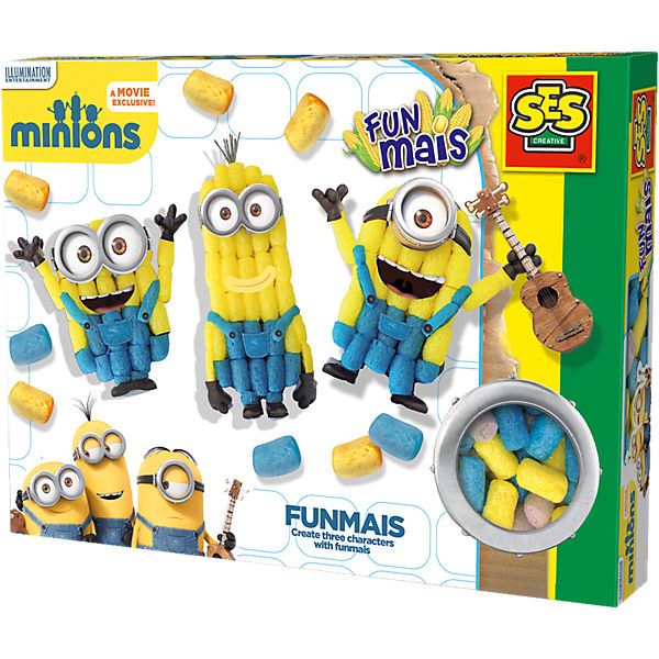 24996 FUNmais Minions Mix, 400 Maisbausteine