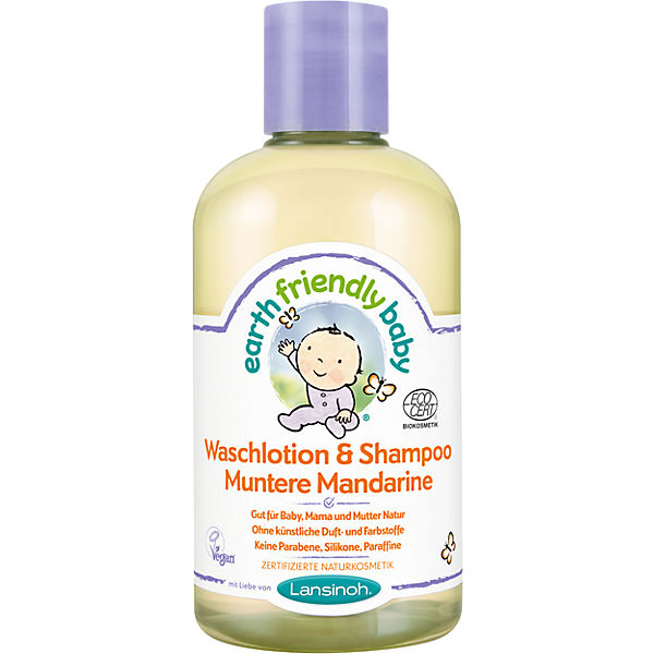 Waschlotion & Shampoo, Muntere Mandarine, 250 ml