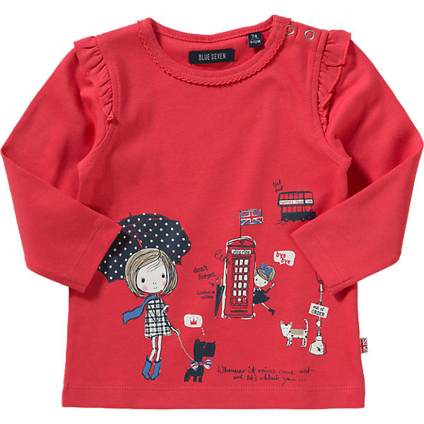 BLUE SEVEN Baby Langarmshirt für Mädchen