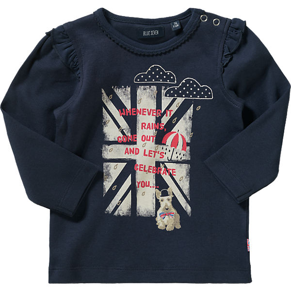 BLUE SEVEN Baby Langarmshirt für Mädchen