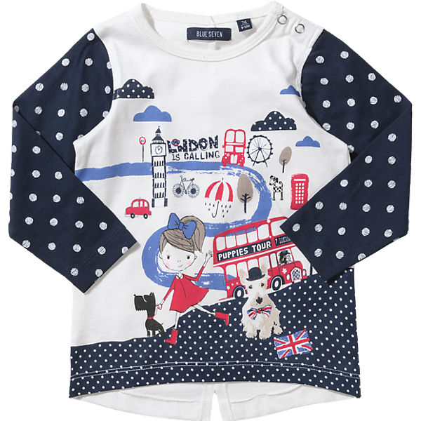 BLUE SEVEN Baby Langarmshirt für Mädchen