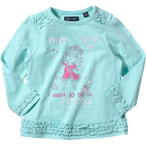 BLUE SEVEN Baby Langarmshirt für Mädchen