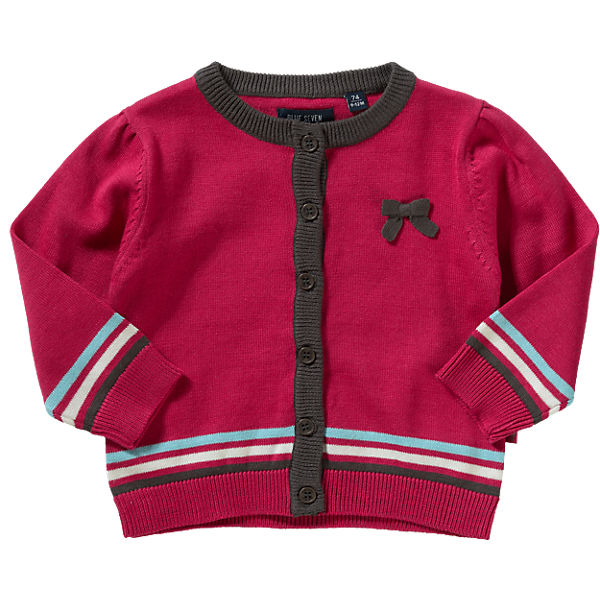 BLUE SEVEN Baby Strickjacke für Mädchen