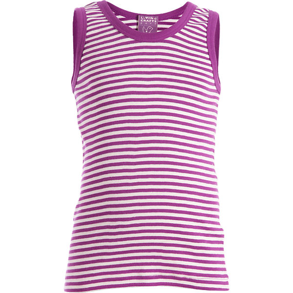 LIVING CRAFTS Unterhemd für Mädchen, Organic Cotton