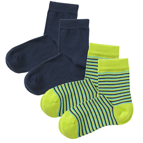 LIVING CRAFTS Kinder Söckchen 2er Pack, Organic Cotton