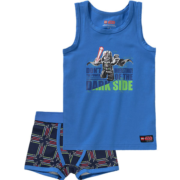 Unterwäsche-Set STAR WARS für Jungen: Unterhemd + Unterhose