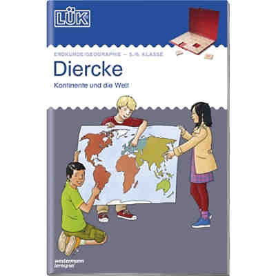 LÜK: Diercke Kontinente und die Welt: Markante Punkte der Erde, Übungsheft