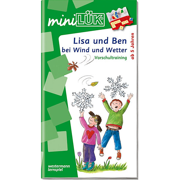 mini LÜK: Lisa und Ben bei Wind und Wetter, Übungsheft