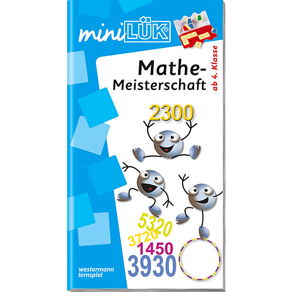 mini LÜK: Mathe-Meisterschaft ab 4. Klasse, Übungsheft