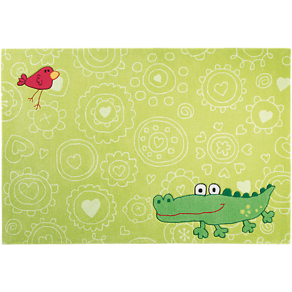 Kinderteppich Happy Zoo Crocodile