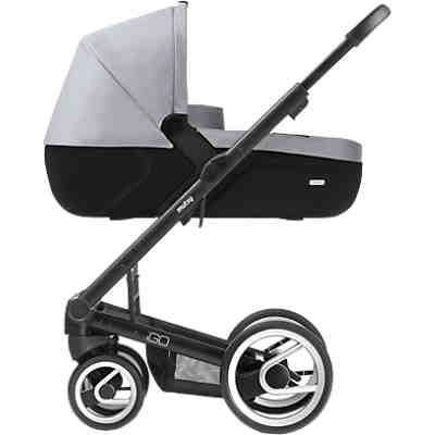 Kombi-Kinderwagen Igo, lite silver, Gestell black, 2015