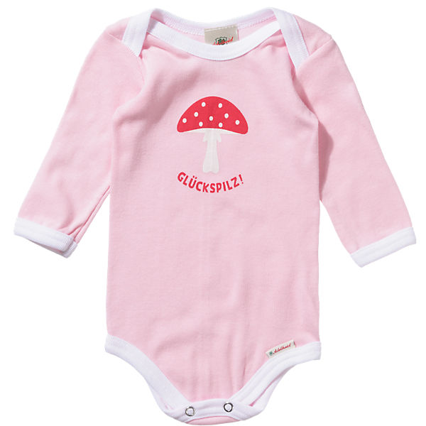 ADELHEID Strampler Glückspilz Albglück Organic Cotton für Mädchen