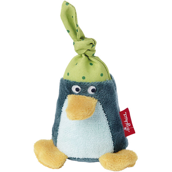 Rassel Pinguin blau