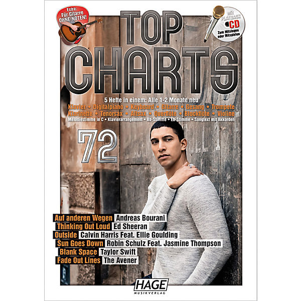 Top Charts, m. Audio-CD
