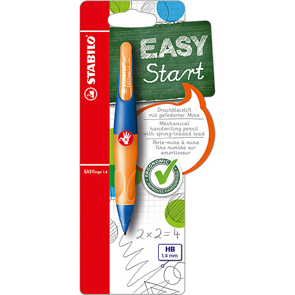 Druckbleistift EASYergo 1.4 mm R marine/orange