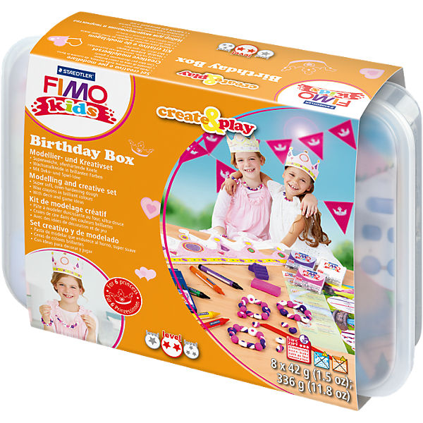 FIMO kids Create & Play Birthday Box Prinzessin