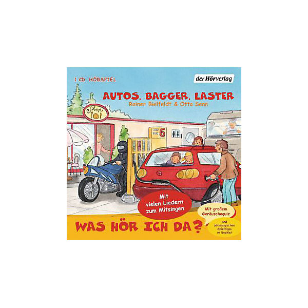 Was hör ich da? Autos, Bagger, Laster, Audio-CD