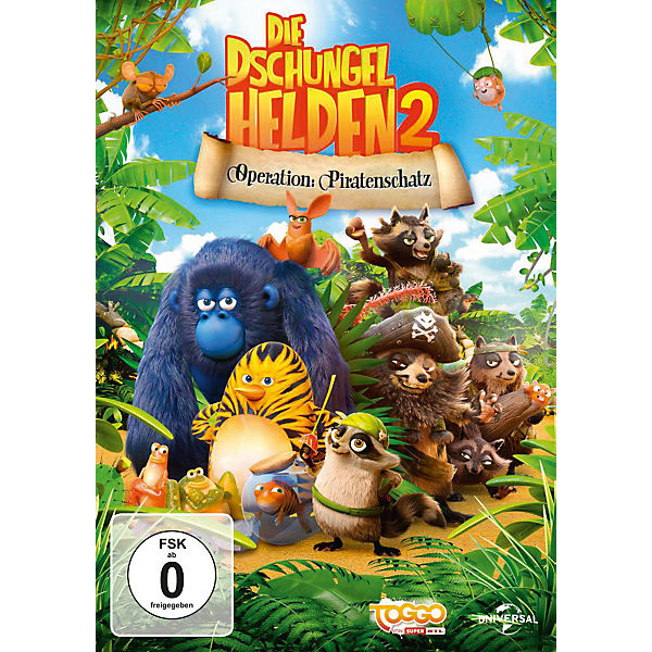 DVD Die Dschungelhelden 2 - Operation: Piratenschatz
