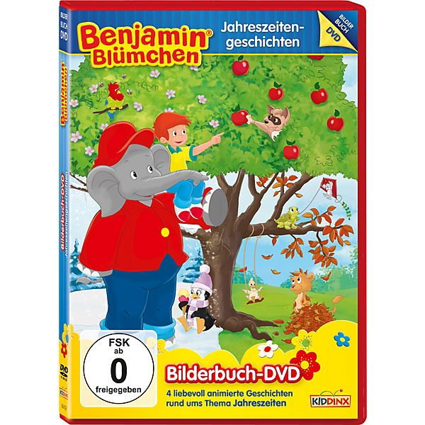 DVD Benjamin Blümchen - Jahreszeitengeschichten (Bilderbuch-DVD)