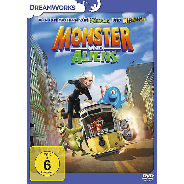 DVD Monster und Aliens