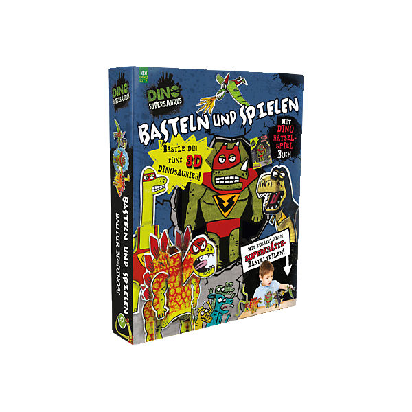 Dino Supersaurier: Basteln und Spielen