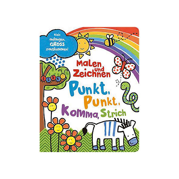 Malen und Zeichnen: Punkte, Streifen und Kringel
