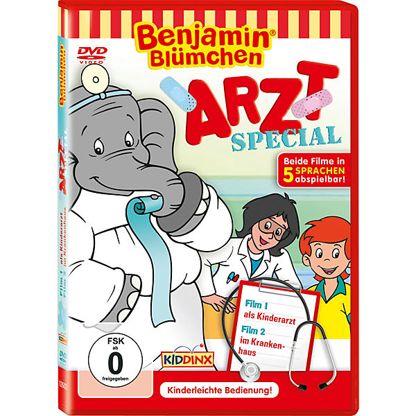 DVD Benjamin Blümchen - Arzt Special