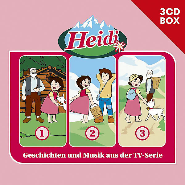 CD Heidi - 3er Hörspielbox Vol.1