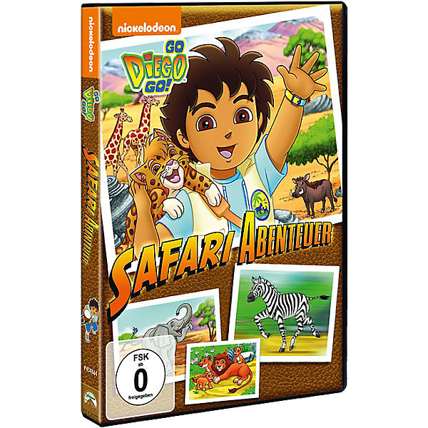DVD Go Diego Go!: Safari-Abenteuer