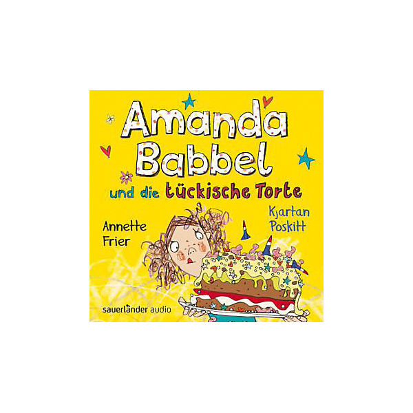 Amanda Babbel und die tückische Torte, 1 Audio-CD