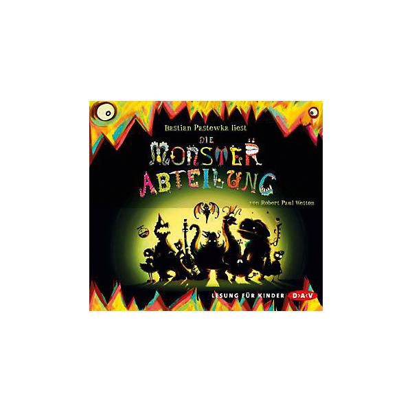 Die Monsterabteilung, 4 Audio-CDs