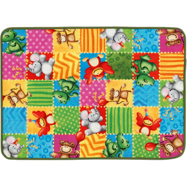 Kinderteppich Lovely Kids, Zootiere, 100 x 160 cm