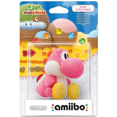 amiibo Figur Woll-Yoshi (Pink/Wolly World)) 2