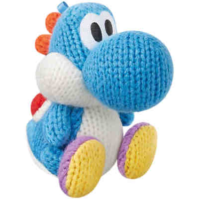 amiibo Figur Woll-Yoshi (Hellblau/Wolly World)