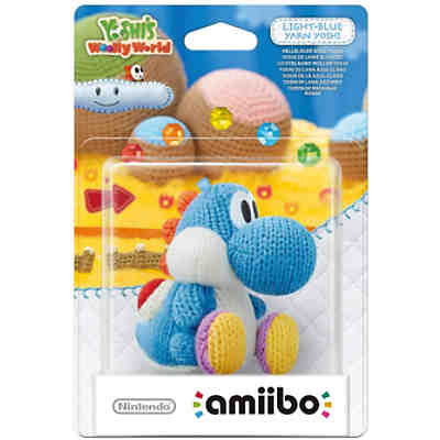 amiibo Figur Woll-Yoshi (Hellblau/Wolly World) 2