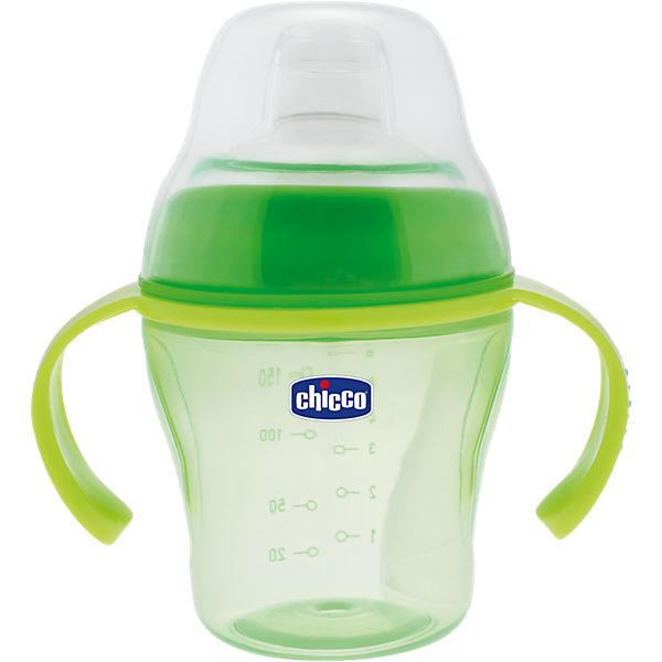 Trinklernflasche, 200 ml, grün