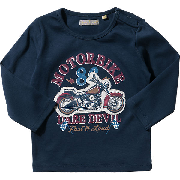 TRICKY TRACKS Baby Langarmshirt für Jungen