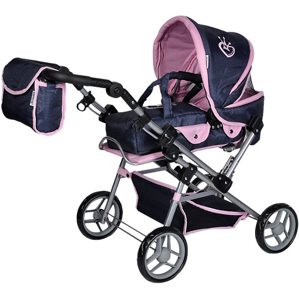 Kombi-Puppenwagen Mioux Denim