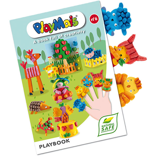 PlayMais Bastelbuch, 16 Seiten