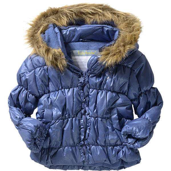 TRICKY TRACKS Baby Winterjacke für Mädchen
