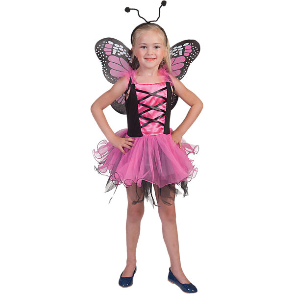 Kostüm Butterfly pink